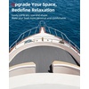 image:imageAbahub SelfAdhesive Boat FlooringGray With Black Lines