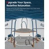 image:imageAbahub SelfAdhesive Boat FlooringGray With Black Linesborder