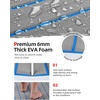 image:imageAbahub SelfAdhesive Boat FlooringGray with Blue Lines