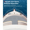 image:imageAbahub SelfAdhesive Boat FlooringGray with Blue Lines