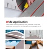image:imageAbahub SelfAdhesive Boat FlooringGray with Red Lines