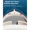 image:imageAbahub SelfAdhesive Boat FlooringGray with White Lines