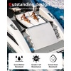 image:imageAbahub SelfAdhesive Boat FlooringGray with White Lines