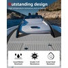 image:imageAbahub SelfAdhesive Boat FlooringGray with White LinesBorder