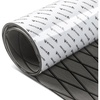 image:imageAbahub Diamond Pattern Boat Flooring with SelfAdhesiveDark Gray with Black Lines
