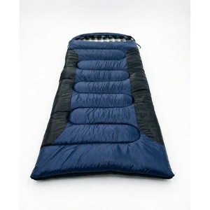 image:imageABAHUB Flannel Sleeping Bag35kg2 Blue and Blue