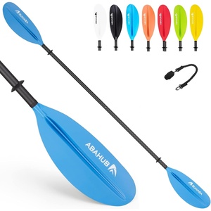 image:imageAbahub Carbon Fiber Kayak Paddles with Leash 905 Inchesblue