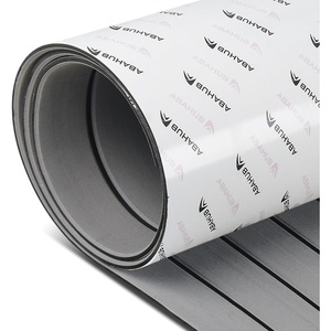 image:imageAbahub SelfAdhesive Boat FlooringGray with Black Lines
