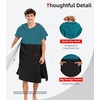 image:imageAbahub Surf Poncho Men amp Women Towel Poncho Adult with Hood M BlackDark GreenBlack