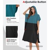 image:imageAbahub Surf Poncho Men amp Women Towel Poncho Adult with Hood M BlackDark GreenBlack