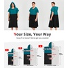 image:imageAbahub Surf Poncho Men amp Women Towel Poncho Adult with Hood M BlackDark GreenBlack