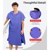 image:imageAbahub Surf Poncho Men amp Women Towel Poncho Adult with Hood M BlackPurple