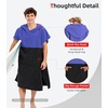image:imageAbahub Surf Poncho Men amp Women Towel Poncho Adult with Hood M BlackPurpleBlack