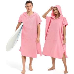 image:imageAbahub Surf Poncho Men amp Women Towel Poncho Adult with Hood M BlackPink