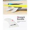 image:imageAbahub Surfboard Thruster Fins Set Compatible with Future Style Fin BoxWhite with screws and key