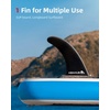 image:imageAbahub 8 Paddleboard Fin with 1 Screw Replacement Single Center FinsBlack