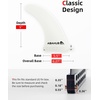 image:imageAbahub 9 Paddleboard Fin with 1 Screw Replacement Single Center FinsWhite
