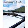 image:imageAbahub Soft Roof Rack Pads System for Surfboard Kayak Canoe 30 Inch17 inch Use with Cross Bar