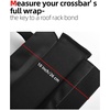 image:imageAbahub Soft Roof Rack Pads System for Surfboard Kayak Canoe 30 Inch44 inch Use with Cross Bar