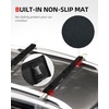 image:imageAbahub Soft Roof Rack Pads System for Surfboard Kayak Canoe 30 Inch44 inch Use with Cross Bar