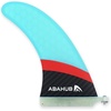 image:imageAbahub 9 Paddleboard Fin with 1 Screw Replacement Single Center FinsFiberglass Blue