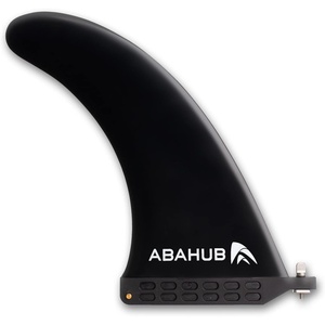 image:imageAbahub 8 Paddleboard Fin with 1 Screw Replacement Single Center FinsBlack