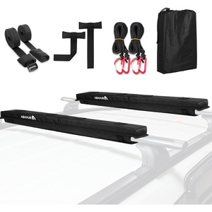 image:imageAbahub Soft Roof Rack Pads System for Surfboard Kayak Canoe 30 Inch30 inch Use with Cross Bar