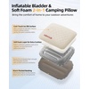 image:imageAbahub Ultralight Inflatable Camping Pillow with Memory Foam