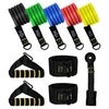 image:imageAbahub Arm Training Bands Set Resistance Bands with Handles and Ankle Straps for Woman and Man Set for Strength Training Workout Bands for Arms Exercise Bands for Home Gym