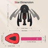 image:imageAbahub Kegel Thigh Trainer 0135 LBF Adjustable Pelvic Floor Muscle amp Inner Thigh Exerciser Home Gym Hip Trainer for Pilates amp Postpartum Recovery Included Free Resistance BandBlack