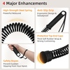 image:imageAbahub Weighted Ropeless Battle Rope Portable Silent Cordless Battle Ropes Space Saving Home Gym No Battle Ropes with Storage Bag 2PCS Black  Set BBlack