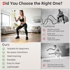 image:imageAbahub Weighted Ropeless Battle Rope Portable Silent Cordless Battle Ropes Space Saving Home Gym No Battle Ropes with Storage Bag 2PCS Black  Set BYellow
