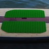 image:imageAbahub NonSlip Traction Pad 12 Pieces Deck Grip Mat 30in x 20in Trimmable EVA Sheet for Boat Kayak Skimboard Surfboard SUP BlackGrayWhiteGreenNavy BlueOrangeGreen
