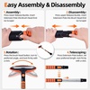 image:imageAbahub Snow Brush With Ice Scraper amp Squeegee Adjustable Length Rotatable429in