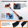 image:imageAbahub Snow Brush With Ice Scraper amp Squeegee Adjustable Length Rotatable429in